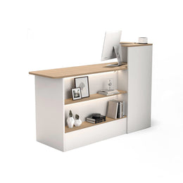 (In Stock) Newly - Upgraded Chic Salon Office Shop Store Institution Reception Desk JDT-2210